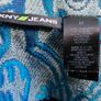 DKNY Size 10-12 Ladies Teal Coat Image 2