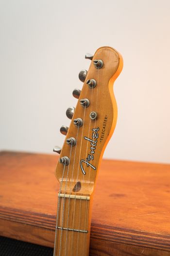 Fender American Vintage '52 Telecaster 1990s with Japanese Body - Butterscotch Blonde