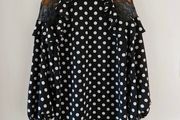 Black/White spotty dress (River island)
