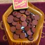 52 India Red Rubber Stops/Buffers cups/pads 1940s Image 2
