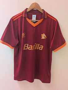 AS Roma Italy 1990s Shirt Jersey (reissue) adidas med mens