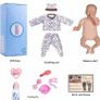Reborn Dolls, 17 inch Handmade Realistic Reborn Babies Soft Vinyl Body with Feeding Kit, Reborn Baby Doll (DIFFERENT OPTIONS AVAILABLE, SEE PHOTOS) Image 9