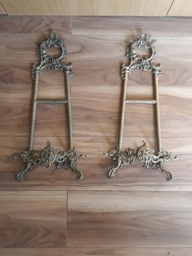 Old Brass picture holders