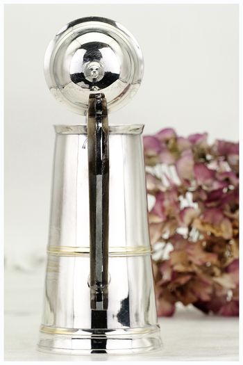 Bachelor Georgian Style Silver Plated Coffee Pot Water/Chocolate Pot