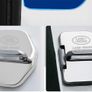 LandRover Door Lock Protectors - Black crome - 4pce Image 4