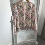 Pretty Oasis Floral Chiffon Top size 10 Image 2