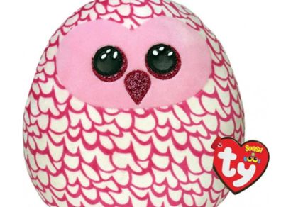 TY Squish-A-Boo Pinky Owl