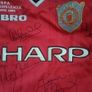 manchester united signed champions league shirt Image 2