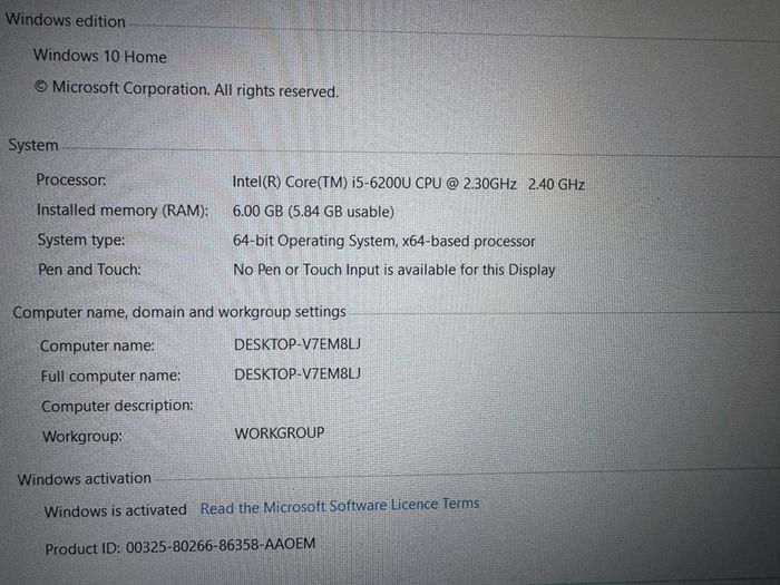 Gaming laptop