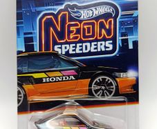 Hot Wheels 2025 Honda CR-X 1985 / '85 Neon Speeders 1:64 HLH72 JKX99-JA10