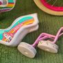 Unicorn Pink Bike with Doll Carrier Image 5