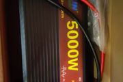 New 5000w 24v or 12v  Pure Sine Wave Power Inverter Voltage Transformer DC12V to AC 220V Converter+2 LED Display