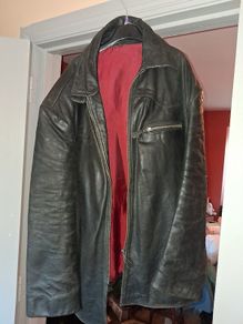 History Bunker WW1 Dispatch Rider Leather Jacket