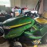 John Deere X350R ride on lawn mower Image 4
