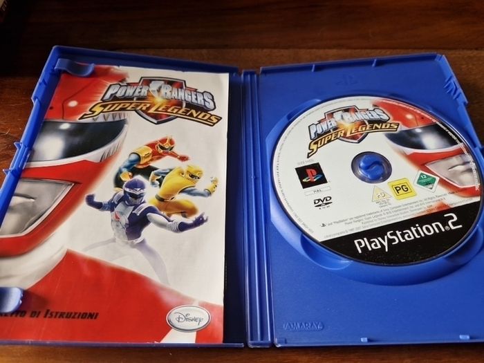 Powers Rangers Super Legends PlayStation2 Ps2 games Original