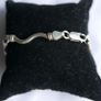 Vintage 925 Sterling Silver  Bracelet L-7" 8,8g Image 5