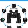 SALE | 10x50 High Power Binoculars for Adults - HD Professional Binoculars with Clear Vision, BAK4 Prism, FMC Lens - Waterproof Binoculars Telescope for Bird Watching Hunting Travel Football Games Image 2