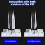 PS5 Vertical Stand with Headset Holder and Power Supply for PS5 Disc & Digital Edition Dual Controller Charging Station, 3 Levels Adjustable Fan Speed, 10 Game Rack Organizer (FREE POSTAGE) Image 5