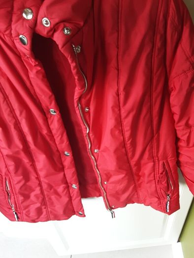 ladies red tommy hilfigher jacket