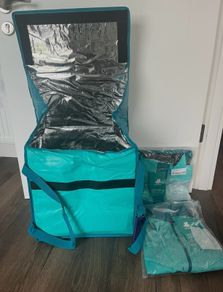 NEW Deliveroo bag + Jacket + Shirt (same day delivery)