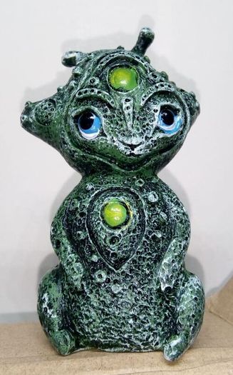 Creature From A Fantasy World. Resin Statue