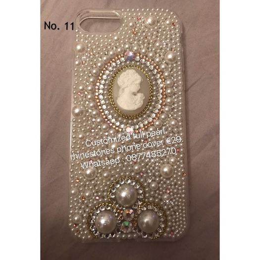Bling bling customized phone cover (any model)