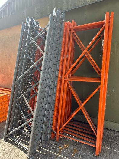 20 Ft Double Bay Pallet Racking - Large Quantity Available