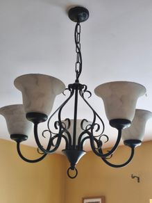 Black Ceiling Light Fitting