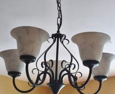 Black Ceiling Light Fitting