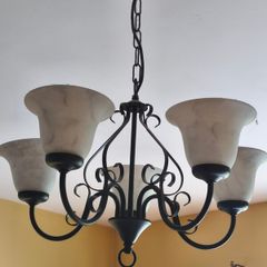 Black Ceiling Light Fitting