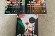 Bridgerton books (Books 2,3 and 4)