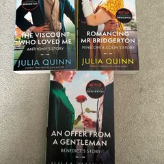 Bridgerton books (Books 2,3 and 4)