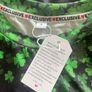 Made With Love Shamrock Print Long Sleeve Top - Size S - New Image 4