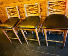 3 x bar stools