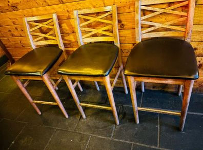 3 x bar stools