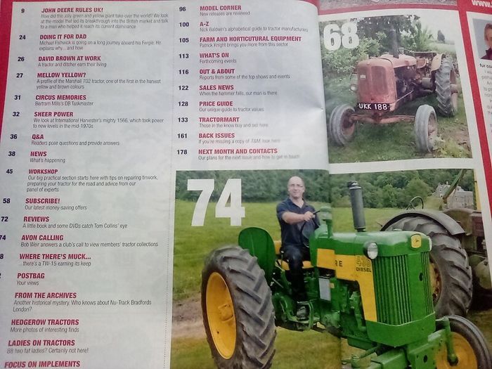 Two John Deere magazines