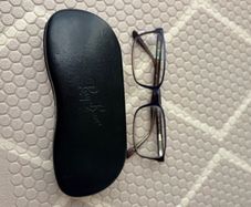 Authentic Ray-Ban optical frame in classic tortoise shell
