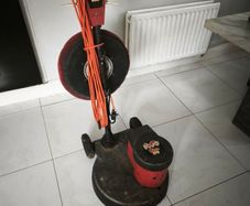 Buffer polishing machine