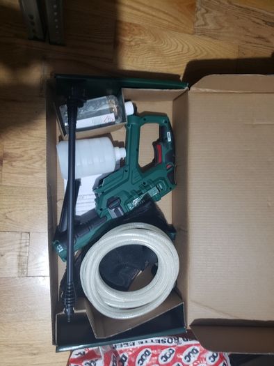 Parkside 20V cordless grass trimmer and pressure washer