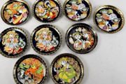 Rare signed Rosenthal Bjorn Wiinblad Aladdin plates collection