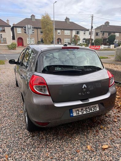 2012 Grey Renault Clio- 1.2 Petrol - 113,000 KM