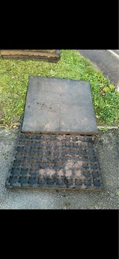 Heavy Duty Rubber Playground Safety Mats