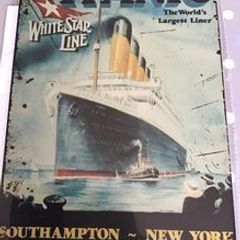 Titanic Memorabilia - Wall Plaque