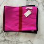 Brand-new Ladies Neon Pink & Navy Lambswool Scarf Image 7