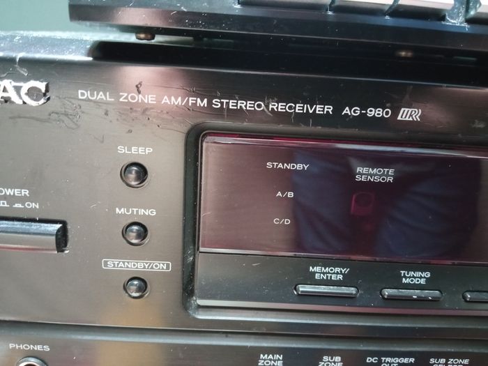 teac 8 speaker amp ag980