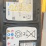 Used Original Mercedes-Benz AGM car battery 80Ah 12V 800A Image 2