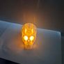 Halloween Sugar Skull LED Light / Day of the Dead Tea Light Lamp Image 6