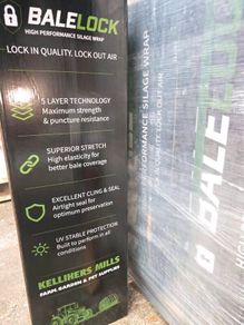 BaleLock Silage Wrap 750mm x 1500m  90
