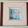 Pink Rustic Collage Frame for 5 Photos or Prints Image 3