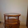 Wood side table Image 2